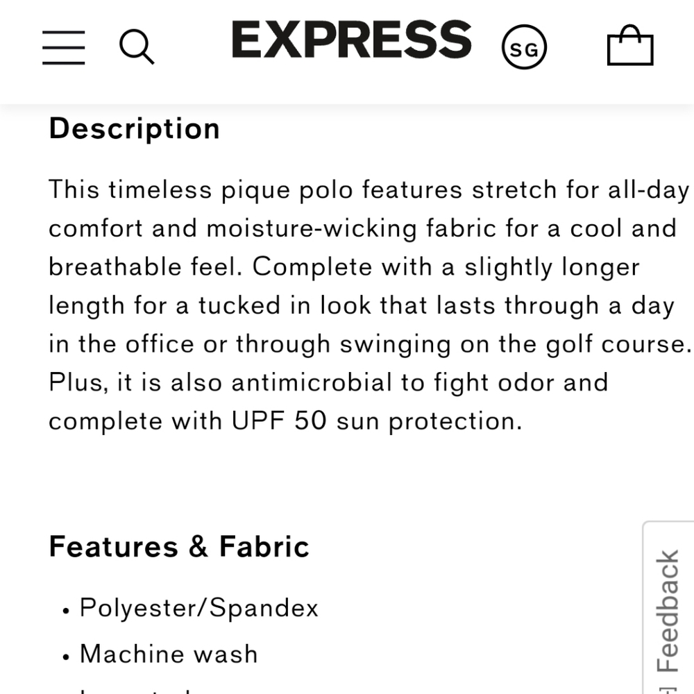 Express Polo XLTall - Picture 10 of 16